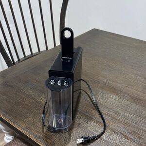 Nespresso Black and Clear Electric Milk Frother